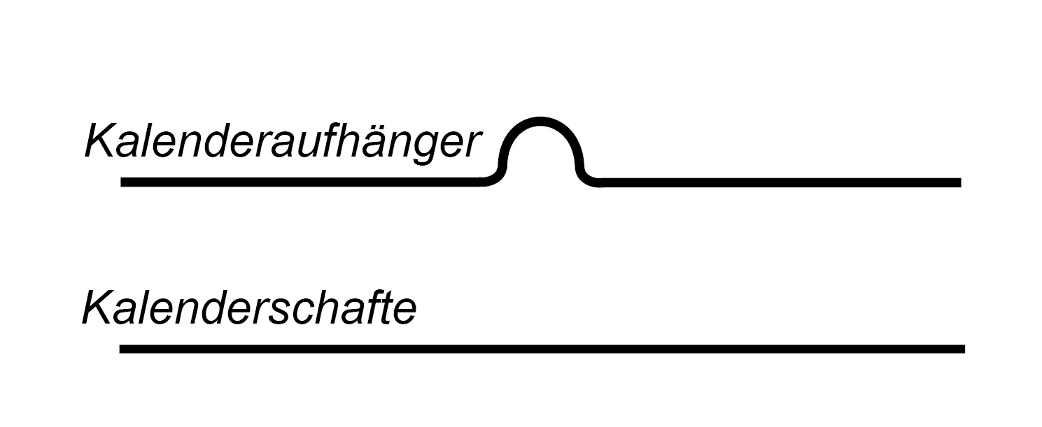 Kalenderaufhänger Kalenderaufhänger