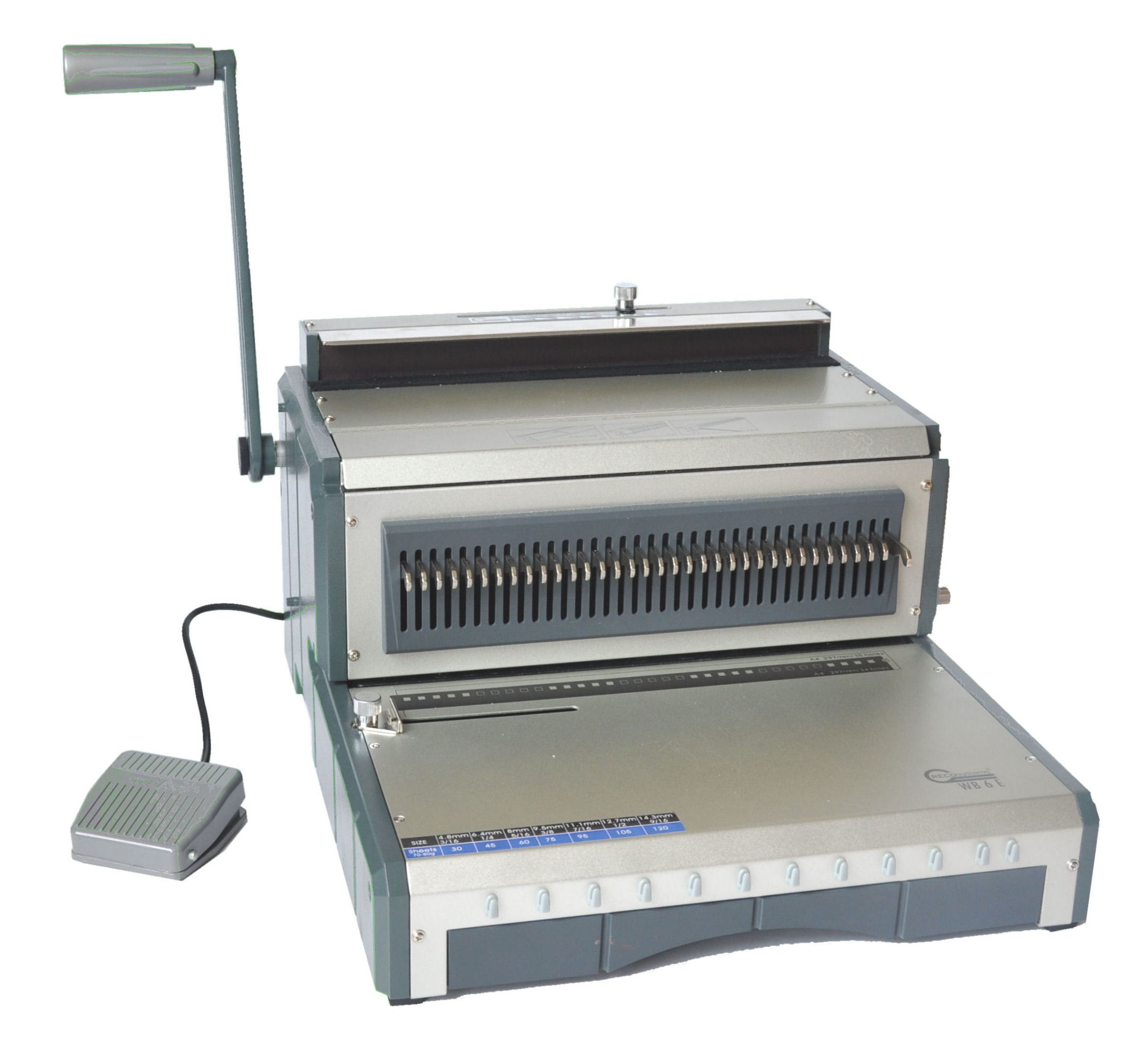 WB6E Drahtkammbindemaschine